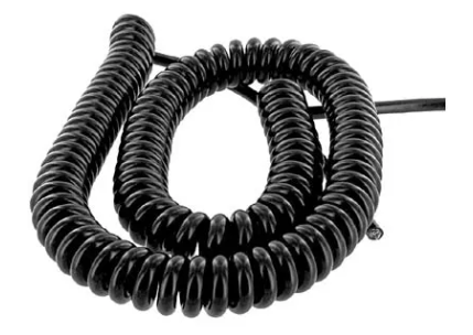 Coiled cord assembly